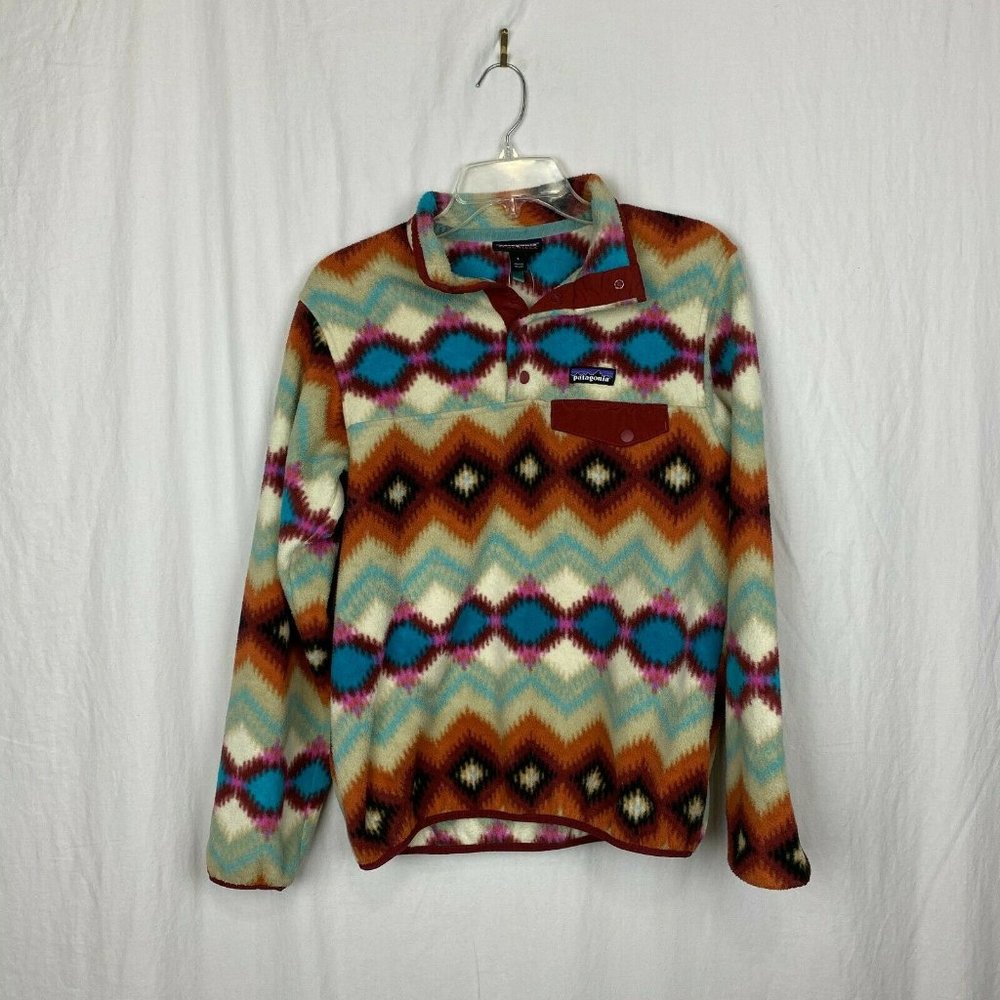 Patagonia Women's Synchilla Aztec Tribal Pullover